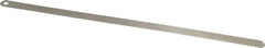 Starrett - 0.008 Inch Thick x 1/2 Inch Wide x 12 Inch Leaf Length, Parallel Feeler Gage - Tempered Steel - Americas Tooling