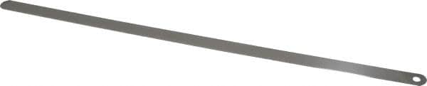 Starrett - 0.027 Inch Thick x 1/2 Inch Wide x 12 Inch Leaf Length, Parallel Feeler Gage - Tempered Steel - Americas Tooling