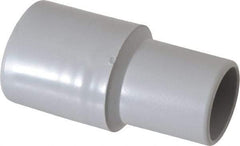 Hi-Tech Duravent - 1-1/4" ID PVC Threaded End Fitting - 3-1/2" Long - Americas Tooling