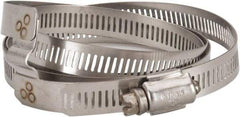 Hi-Tech Duravent - Stainless Steel Hose Clamp - 1/2" Wide x 0.02" Thick, 12" Hose, 11-1/4 to 12-3/4" Diam - Americas Tooling