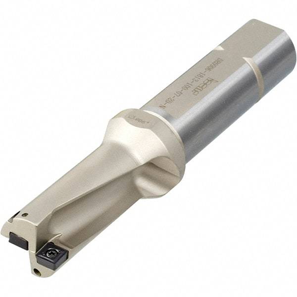 Iscar - 1.81" Max Drill Depth, 2xD, 29/32" Diam, Indexable Insert Drill - 1" Shank Diam, Straight Shank - Americas Tooling