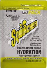 Sqwincher - 0.6 oz Pack Lemonade Activity Drink - Liquid Concentrate, Yields 6 oz - Americas Tooling