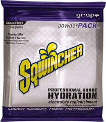 Sqwincher - 47.66 oz Pack Grape Activity Drink - Powdered, Yields 5 Gal - Americas Tooling