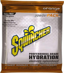 Sqwincher - 47.66 oz Pack Orange Activity Drink - Powdered, Yields 5 Gal - Americas Tooling