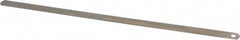 Precision Brand - 0.01 Inch Thick x 1/2 Inch Wide x 12 Inch Leaf Length, Parallel Feeler Gage - High Carbon Steel - Americas Tooling