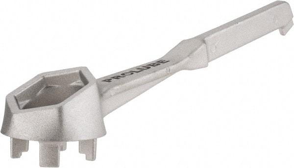 Value Collection - 10-1/2" Long Non-Sparking Aluminum Drum Plug Wrench - For Use with 2" and 3/4" Bungs - Americas Tooling