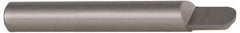 Accupro - 1/2" Shank Diam, 2" OAL, 1/2" Cut Diam, Ball Engraving Cutter - 9/16" LOC, 1 Flute, Right Hand Cut, Micrograin Solid Carbide, Uncoated - Americas Tooling