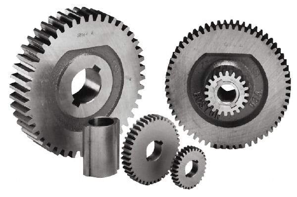 Boston Gear - 10 Pitch, 2-1/2" Pitch Diam, 2.7" OD, 25 Tooth Spur Gear - 1" Face Width, 1-1/4" Bore Diam, 14.5° Pressure Angle, Steel - Americas Tooling