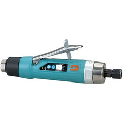 Dynabrade - 1/4" Collet, Straight Handle, Air Straight Die Grinder - 12,000 RPM, Rear Exhaust, 37 CFM, 1 hp, 90 psi, 3/8 NPT Inlet - Americas Tooling