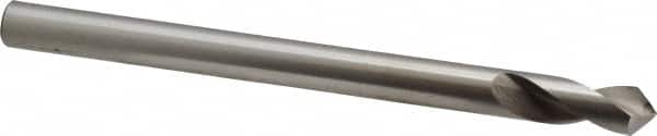 Interstate - 3/8" Body Diam, 90°, 5" OAL, High Speed Steel Spotting Drill - Americas Tooling