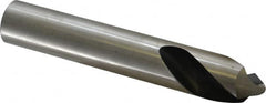 Interstate - 1" Body Diam, 90°, 6" OAL, High Speed Steel Spotting Drill - Americas Tooling