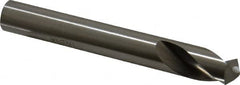 Interstate - 1/2" Body Diam, 120°, 3-3/4" OAL, High Speed Steel Spotting Drill - Americas Tooling