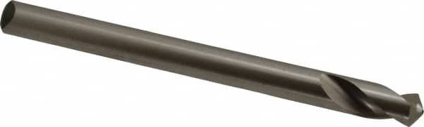 Interstate - 1/2" Body Diam, 120°, 6" OAL, High Speed Steel Spotting Drill - Americas Tooling