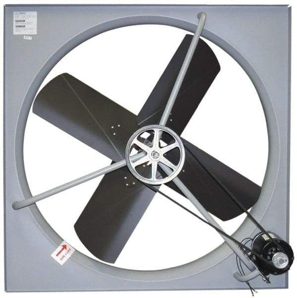 TPI - 48" Blade, 1 hp, 21,500 Max CFM, Exhaust Fan - 15 Amps, 115 Volts, 1 Speed - Americas Tooling