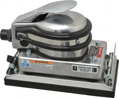 Ingersoll-Rand - 8,000 OPM, 12 CFM Air Consumption, Palm Air Orbital Sander - Rectangular Pad, 1/4 NPT Inlet - Americas Tooling