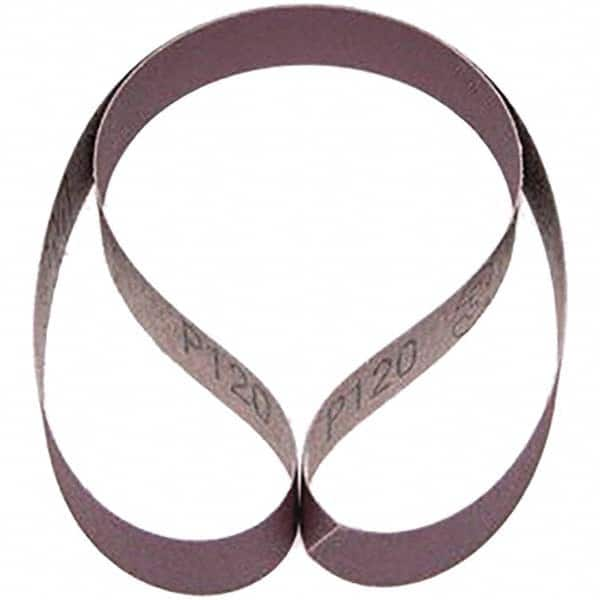 3M - 1" Wide x 42" OAL, 120 Grit, Aluminum Oxide Abrasive Belt - Americas Tooling