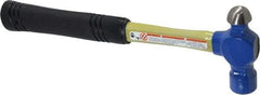 Vaughan Bushnell - 3/4 Lb Head Ball Pein Hammer - Fiberglass Handle, 13" OAL, Fiberglass with Cushion Grip - Americas Tooling