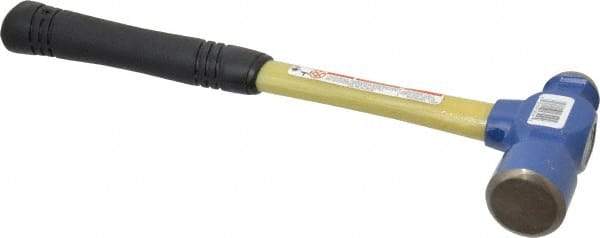 Vaughan Bushnell - 2 Lb Head Ball Pein Hammer - Fiberglass Handle, 15" OAL, Fiberglass with Cushion Grip - Americas Tooling