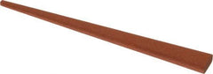 Norton - 4" Long x 3/8" Wide x 1/8" Thick, Aluminum Oxide Sharpening Stone - Taper, Fine Grade - Americas Tooling