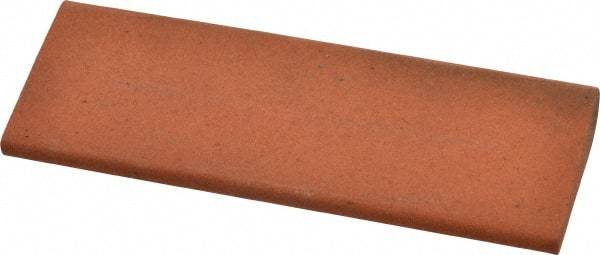 Norton - 4-1/2" Long x 1-3/4" Diam x 1/2" Thick, Aluminum Oxide Sharpening Stone - Round Edge Slip, Fine Grade - Americas Tooling