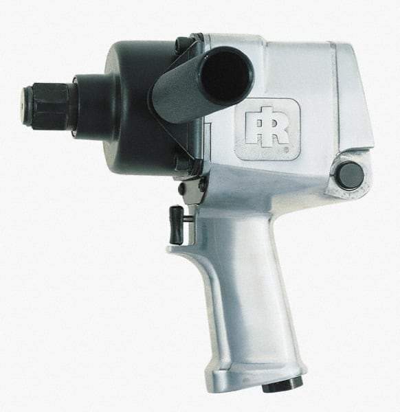 Ingersoll-Rand - 1" Drive, 6,000 RPM, 1,250 Ft/Lb Torque Impact Wrench/Ratchet - Pistol Grip Handle, 1,025 IPM, 10 CFM, 3/8" NPT Inlet - Americas Tooling