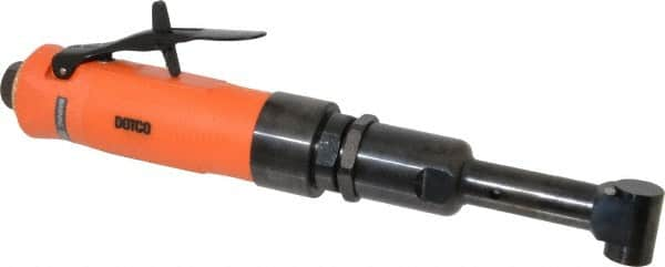 Dotco - 1/4" Keyed Chuck - Right Angle Handle, 3,300 RPM, 0.4 hp, 90 psi - Americas Tooling