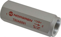 Norgren - 3/4" NPT High Flow Air Fuse - 0 to 232 psi, Shutoff Valve & Aluminum Material - Americas Tooling