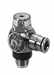 Norgren - 1/2" NPTF x 1/2" NPTF Pilot Operated Check Valve - 15 to 150 psi & Brass Material - Americas Tooling