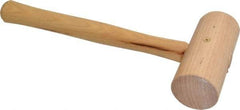 Garland - 1-1/4 Lb Head Wooden Mallet - 13-1/2" Long Wood Handle - Americas Tooling