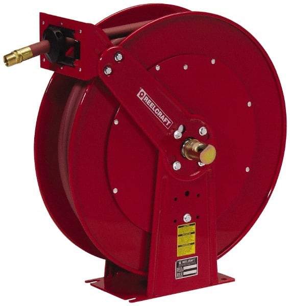 Reelcraft - 75' Spring Retractable Hose Reel - 300 psi, Hose Included - Americas Tooling
