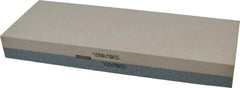 Norton - 8" Long x 3" Wide x 1" Thick, Sharpening Stone - Rectangle, 220/1000 Grit, Very Fine, Ultra Fine Grade - Americas Tooling