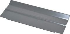 Vidmar - Tool Box Steel Drawer Divider - 4-1/4" Wide x 4-5/8" Deep x 1-7/8" High, Gray, For Vidmar Cabinets - Americas Tooling