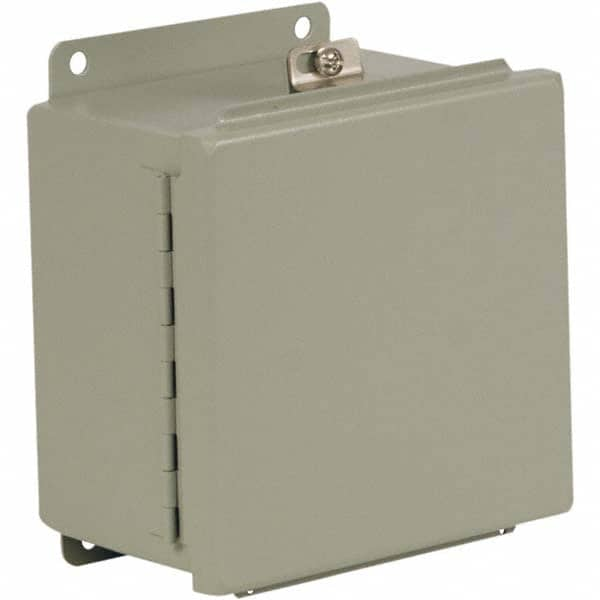 Wiegmann - NEMA 4 Steel Standard Enclosure with Continuous Hinge Cover - Americas Tooling