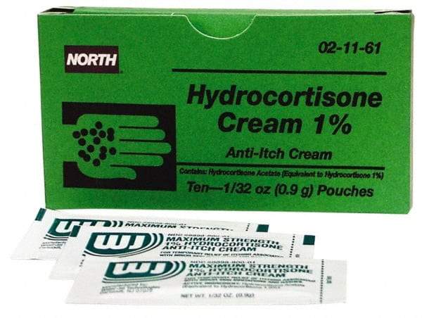 North - 1/32 oz Anti-Itch Relief Cream - Comes in Packet, Hydrocortisone - Americas Tooling