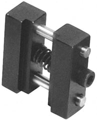 Gibraltar - 1 Piece Vise Work Stop - Steel, 1-1/2" Wide, 1/2" High - Americas Tooling