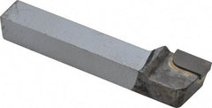 Made in USA - 1/2 x 1/2" Shank, Offset Side Cutting Single Point Tool Bit - GR-8, Grade K68 - Exact Industrial Supply