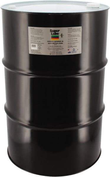 Synco Chemical - 55 Gal Drum Synthetic Multi-Purpose Oil - -40500°F, SAE 80W, ISO 68, 350 SUS at 40°C, Food Grade - Americas Tooling