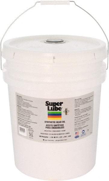 Synco Chemical - 5 Gal Pail, Synthetic Gear Oil - -45°F to 450°F, ISO 220 - Americas Tooling