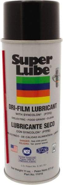 Synco Chemical - 11 oz Aerosol Dry Film with PTFE Lubricant - -40°F to 500°F - Americas Tooling