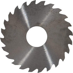 RobbJack - 1-3/4" Diam x 0.04" Blade Thickness x 1/2" Arbor Hole Diam, 24 Tooth Slitting and Slotting Saw - Arbor Connection, Right Hand, Uncoated, Solid Carbide, Concave Ground - Americas Tooling