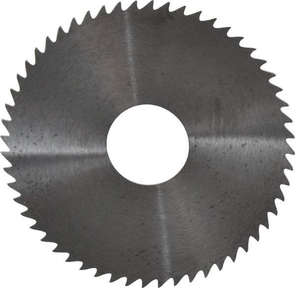 RobbJack - 2-1/4" Diam x 0.0312" Blade Thickness x 5/8" Arbor Hole Diam, 56 Tooth Slitting and Slotting Saw - Arbor Connection, Right Hand, Uncoated, Solid Carbide, Concave Ground - Americas Tooling