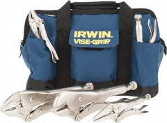 Irwin - 5 Piece Locking Plier Set - Comes in Kit Bag - Americas Tooling