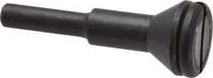 Value Collection - 3/8" Hole, Screw Lock Wheel & Disc Mandrel - 2" OAL, 1/4" Max Wheel Width, 1/4" Shank Diam - Americas Tooling