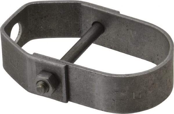 Empire - 1-1/4" Pipe, 3/8" Rod, Carbon Steel Adjustable Clevis Hanger - Black - Americas Tooling