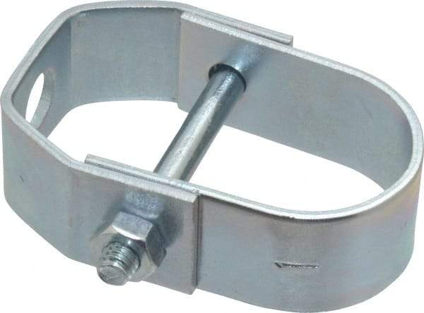 Empire - 1" Pipe, 3/8" Rod, Carbon Steel Adjustable Clevis Hanger - Electro Galvanized - Americas Tooling