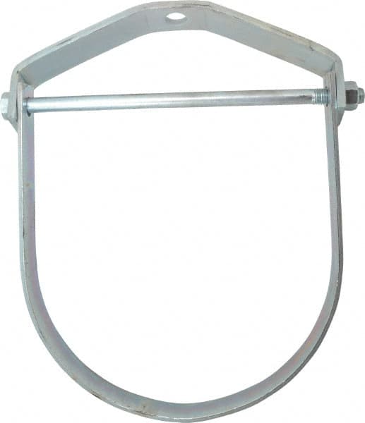 Empire - 12" Pipe, 7/8" Rod, Carbon Steel Adjustable Clevis Hanger - Electro Galvanized - Americas Tooling