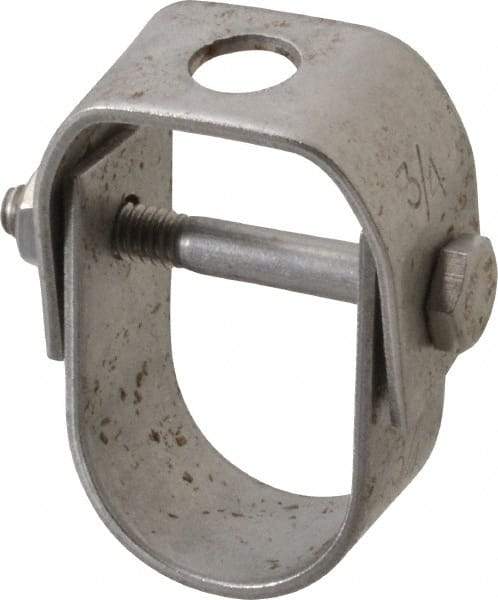 Empire - 3/4" Pipe, 3/8" Rod, Grade 304 Stainless Steel Adjustable Clevis Hanger - Americas Tooling