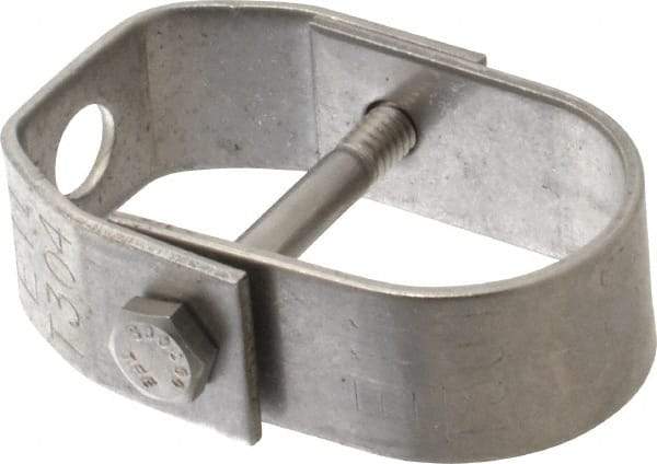 Empire - 1" Pipe, 3/8" Rod, Grade 304 Stainless Steel Adjustable Clevis Hanger - Americas Tooling