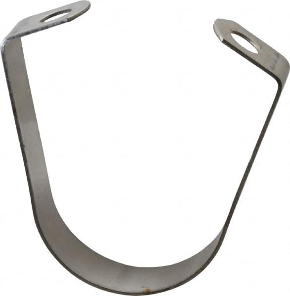 Empire - 1-1/2" Pipe, 3/8" Rod, Grade 304 Stainless Steel Adjustable Band Hanger - Americas Tooling