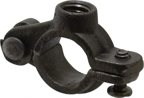 Empire - 3/8" Pipe, 3/8" Rod, Malleable Iron Split Ring Hanger - Black, 180 Lb Capacity - Americas Tooling